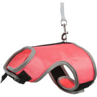 Шлейка з повідцем Trixie Soft для великого кролика, нейлон, XL: 25-40 см (кольори в асортименті) Шлейка з повідцем Trixie Soft для великого кролика, нейлон, XL: 25-40 см (кольори в асортименті)