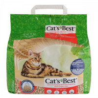 Наповнювач Cat’s Best для котячого туалету Original деревний 10 л / 4,3 кг Наповнювач Cat’s Best для котячого туалету Original деревний 10 л / 4,3 кг
