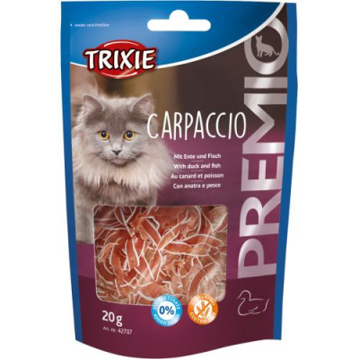 Ласощі Trixie Premio Carpaccio для котів з качкою та рибою 20 г