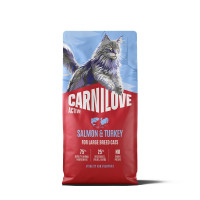 Корм сухий Carnilove Active Salmon & Turkey Large Breed для котів великих порід лосось та індичка 6 кг Корм сухий Carnilove Active Salmon & Turkey Large Breed для котів великих порід лосось та індичка 6 кг