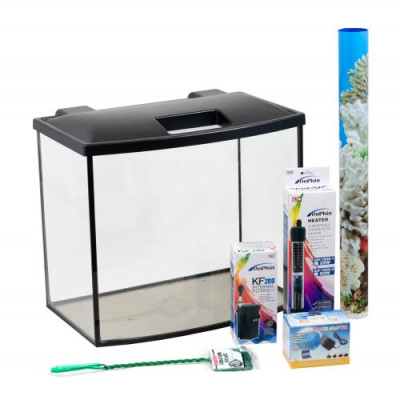 Акваріумний набір Природа «Скалярія Led» прямий 40х25х34 см (34 л) Акваріумний набір Природа «Скалярія Led» прямий 40х25х34 см (34 л)
