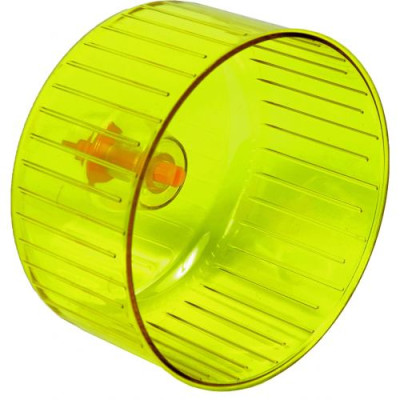 Колесо-барабан Природа для хом'яків, d:14 см (пластик) Колесо-барабан Природа для хом'яків, d:14 см (пластик)