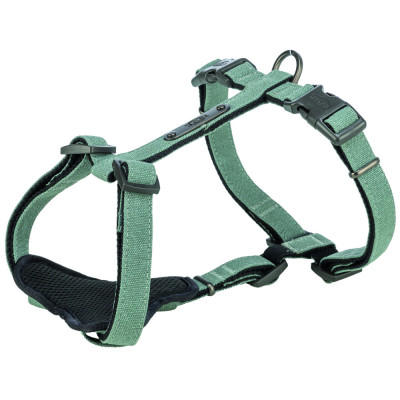 Шлея Trixie CityStyle H-harness для собак бавовна M–L 52–75 см 20 мм світло-зелена Шлея Trixie CityStyle H-harness для собак бавовна M–L 52–75 см 20 мм світло-зелена
