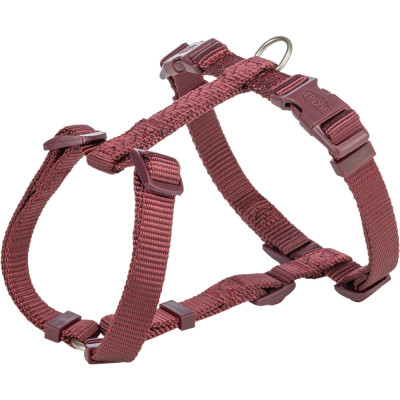 Шлея Trixie Premium H-harness для собак XS–S 30–44 см 10 мм бордова Шлея Trixie Premium H-harness для собак XS–S 30–44 см 10 мм бордова