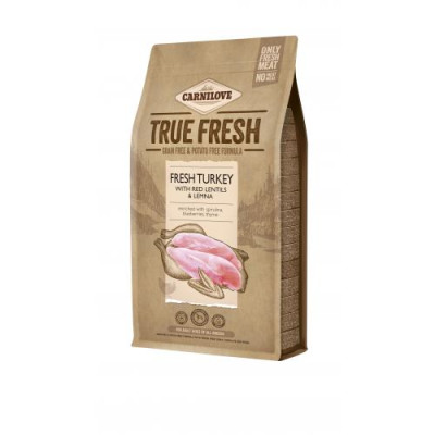 Сухий корм Carnilove True Fresh для дорослих собак всіх порід, з індичкою, 1,4 кг Сухий корм Carnilove True Fresh для дорослих собак всіх порід, з індичкою, 1,4 кг