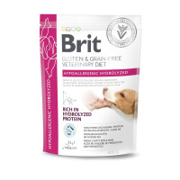 Корм сухий Brit VetDiet Dog Hypoallergenic Hydrolyzed для собак із харчовою алергією з гідролізованим білком 400 г