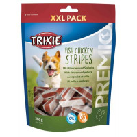 Ласощі Trixie Premio Fish Chicken Stripes XXL для собак палички курка та лосось 300 г Ласощі Trixie Premio Fish Chicken Stripes XXL для собак палички курка та лосось 300 г