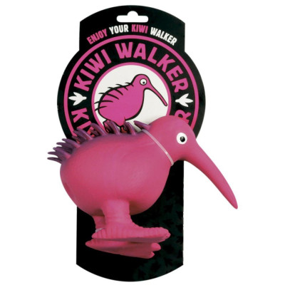 Іграшка Kiwi Walker для собак Птах Ківі рожевий 8,5 см Іграшка Kiwi Walker для собак Птах Ківі рожевий 8,5 см