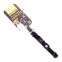 Нашийник GimDog Harlem для собак, нейлон, чорний, 1,5х25-40 см Нашийник GimDog Harlem для собак, нейлон, чорний, 1,5х25-40 см