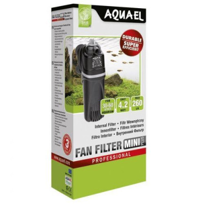 Фільтр Aquael внутрішній для акваріума Fan Mini Plus 260 л/год на 30-60 л Фільтр Aquael внутрішній для акваріума Fan Mini Plus 260 л/год на 30-60 л