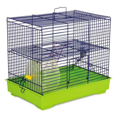 Клітка Природа «Міккі» для дрібних декоративних гризунів, з колесом 37x25x30 см (хром/салатова) Клітка Природа «Міккі» для дрібних декоративних гризунів, з колесом 37x25x30 см (хром/салатова)