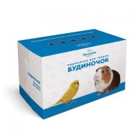 Будиночок-переноска Природа для тваринок 25x15x17 см (картон) Будиночок-переноска Природа для тваринок 25x15x17 см (картон)