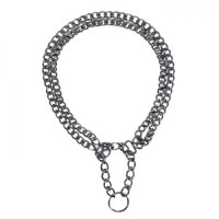 Нашийник-зашморг Trixie для собак, подвійний, хромований, 65 см/2,5 мм Нашийник-зашморг Trixie для собак, подвійний, хромований, 65 см/2,5 мм