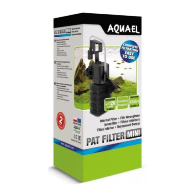 Фільтр Aquael внутрішній для акваріума Pat-Mini 450 л/год на 120 л Фільтр Aquael внутрішній для акваріума Pat-Mini 450 л/год на 120 л