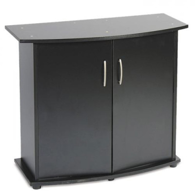 Підставка під акваріум Природа овальна з дверима, чорна, 80х35х70 см Підставка під акваріум Природа овальна з дверима, чорна, 80х35х70 см