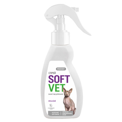 Спрей Provet SOFTVET захист від дряпання для котів 250 мл Спрей Provet SOFTVET захист від дряпання для котів 250 мл