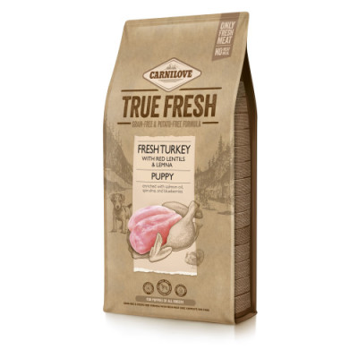 Корм сухий для цуценят Carnilove True Fresh Turkey Puppy з індичкою, 11,4 кг Корм сухий для цуценят Carnilove True Fresh Turkey Puppy з індичкою, 11,4 кг