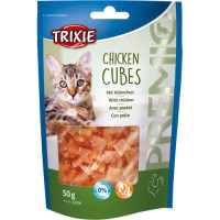 Ласощі Trixie Premio Chicken Cubes для котів кубики з куркою 50 г Ласощі Trixie Premio Chicken Cubes для котів кубики з куркою 50 г