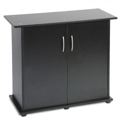 Підставка під акваріум Природа пряма з дверима, чорна, 80x35x70 см Підставка під акваріум Природа пряма з дверима, чорна, 80x35x70 см