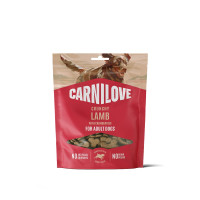 Ласощі Carnilove Crunchy Snack Lamb with Cranberries для собак хрусткі ягня і журавлина 200 г Ласощі Carnilove Crunchy Snack Lamb with Cranberries для собак хрусткі ягня і журавлина 200 г