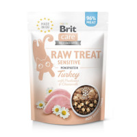 Ласощі для котів Brit Raw Treat Sensitive Freeze-dried з індичкою, 40 г Ласощі для котів Brit Raw Treat Sensitive Freeze-dried з індичкою, 40 г
