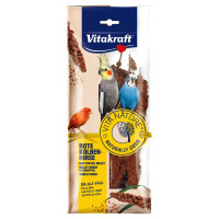 Ласощі Vitakraft VITA Nature Red Foxtail Millet для декоративних папуг з чумизою 80 г Ласощі Vitakraft VITA Nature Red Foxtail Millet для декоративних папуг з чумизою 80 г