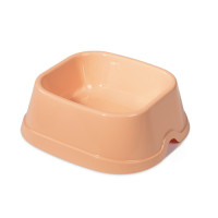 Миска Priroda Модерн №4 для собак пластикова 1,25 л рожево-бежева Миска Priroda Модерн №4 для собак пластикова 1,25 л рожево-бежева