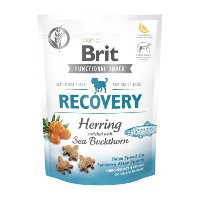 Функціональні ласощі для собак Brit Care Functional Snack Recovery Herring з оселедцем, 150 г Функціональні ласощі для собак Brit Care Functional Snack Recovery Herring з оселедцем, 150 г
