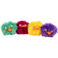 Іграшка Trixie Звірята зі звуком плюш для котів d 6 см Іграшка Trixie Звірята зі звуком плюш для котів d 6 см