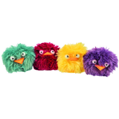 Іграшка Trixie Звірята зі звуком плюш для котів d 6 см Іграшка Trixie Звірята зі звуком плюш для котів d 6 см