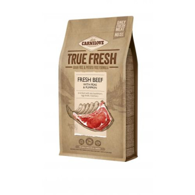 Сухий корм Carnilove True Fresh для дорослих собак всіх порід, з яловичиною, 1,4 кг Сухий корм Carnilove True Fresh для дорослих собак всіх порід, з яловичиною, 1,4 кг