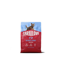 Корм сухий Carnilove Active Salmon & Turkey Kitten для кошенят лосось та індичка 2 кг Корм сухий Carnilove Active Salmon & Turkey Kitten для кошенят лосось та індичка 2 кг