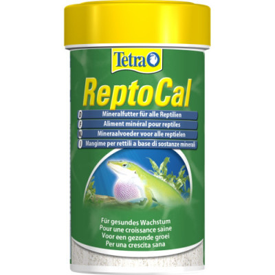 Корм Tetra ReptoCal для рептилій, мінеральна добавка, 60 г Корм Tetra ReptoCal для рептилій, мінеральна добавка, 60 г