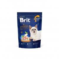 Сухий корм Brit Premium Cat by Nature Indoor для котів, які живуть у приміщенні, з куркою, 800 г Сухий корм Brit Premium Cat by Nature Indoor для котів, які живуть у приміщенні, з куркою, 800 г