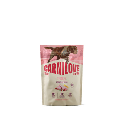 Корм сухий Carnilove True Fresh Turkey для cобак індичка 1,5 кг
