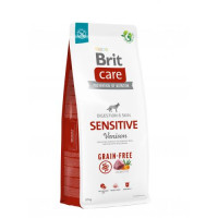 Сухий корм Brit Care Dog Grain-free Sensitive для собак з чутливим травленням, беззерновий з олениною, 12 кг Сухий корм Brit Care Dog Grain-free Sensitive для собак з чутливим травленням, беззерновий з олениною, 12 кг