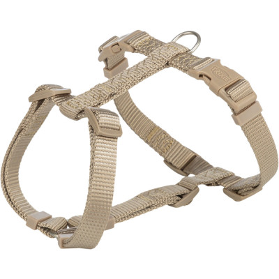 Шлея Trixie Premium H-harness для собак M–L 52–75 см 20 мм пісочна Шлея Trixie Premium H-harness для собак M–L 52–75 см 20 мм пісочна