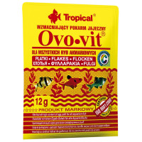 Корм Tropical Ovo-Vit для всіх акваріумних риб пластівці 12 г Корм Tropical Ovo-Vit для всіх акваріумних риб пластівці 12 г