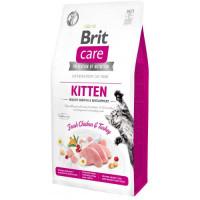 Сухий корм Brit Care Cat GF Kitten HGrowth & Development для кошенят, здорове зростання та розвиток, 7 кг Сухий корм Brit Care Cat GF Kitten HGrowth & Development для кошенят, здорове зростання та розвиток, 7 кг