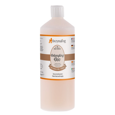 Спрей Dezynadog Detangling Doo Spray для розплутування ковтунів та вузлів призначений для шерсті породи Doodle 1л Спрей Dezynadog Detangling Doo Spray для розплутування ковтунів та вузлів призначений для шерсті породи Doodle 1л
