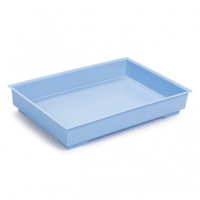 Поддон Природа для клеток, средний, голубой, 37x25 см Поддон Природа для клеток, средний, голубой, 37x25 см
