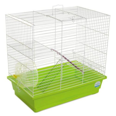 Клітка Природа «Гоша» для дрібних декоративних гризунів, з колесом 44x27x50 см Клітка Природа «Гоша» для дрібних декоративних гризунів, з колесом 44x27x50 см