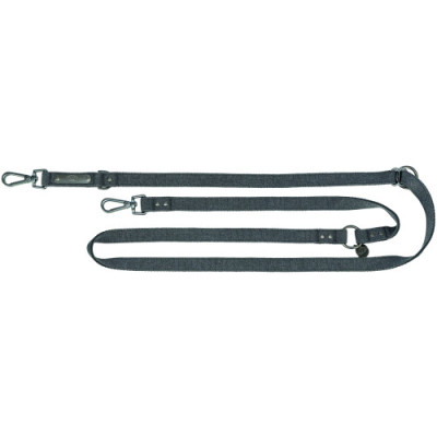 Повідець Trixie CityStyle V-Lead для собак бавовна S–M 2 м 13 мм чорний Повідець Trixie CityStyle V-Lead для собак бавовна S–M 2 м 13 мм чорний