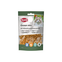 Ласощі Trixie Ocean Mix для котів океанічний мікс із курячим філе та котячою м’ятою 50 г Ласощі Trixie Ocean Mix для котів океанічний мікс із курячим філе та котячою м’ятою 50 г