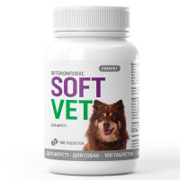 Фитокомплекс Provet SOFTVET для собак для шерсти 100 таб