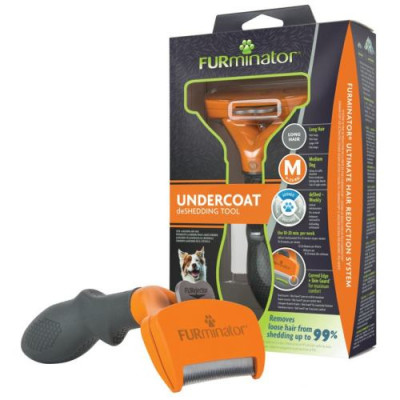 Фурмінатор FURminator для собак з довгою шерстю, розмір М Фурмінатор FURminator для собак з довгою шерстю, розмір М