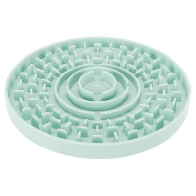 Миска Trixie Junior для повільного годування цуценят, блакитна, пластик, d 21 см Миска Trixie Junior для повільного годування цуценят, блакитна, пластик, d 21 см