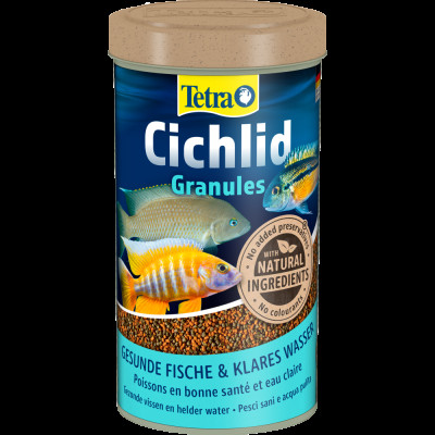 Корм Tetra Cichlid Granules для рибок цихлід гранули 500 мл