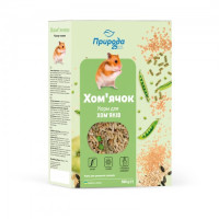 Корм Природа «Хом’ячок. Колор + ензим» для хом’яків та дрібних декоративних гризунів, 500 г Корм Природа «Хом’ячок. Колор + ензим» для хом’яків та дрібних декоративних гризунів, 500 г