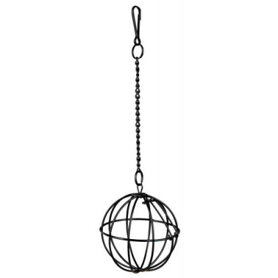 Годівниця-куля Trixie для сіна, підвісний, d:8 см (метал) Годівниця-куля Trixie для сіна, підвісний, d:8 см (метал)